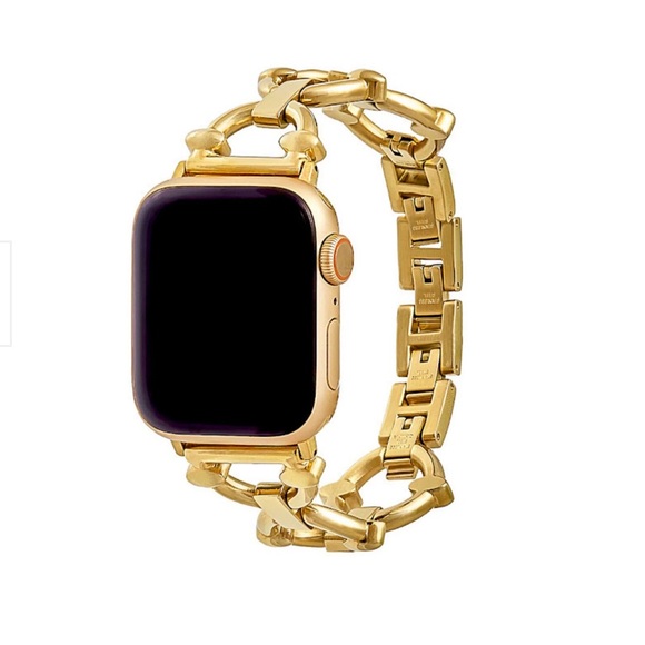 NEW Goldenerre Classic Link Apple Band - Gold 45mm - Picture 7 of 8